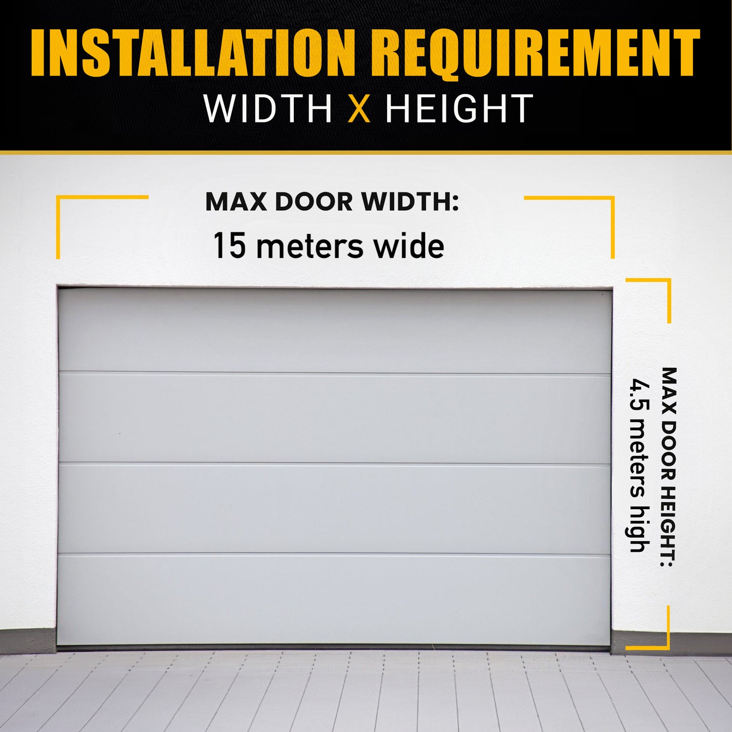 Sectional Panel Or Tilt Garage Door Opener PGD PRO SR SERIES SC1500N