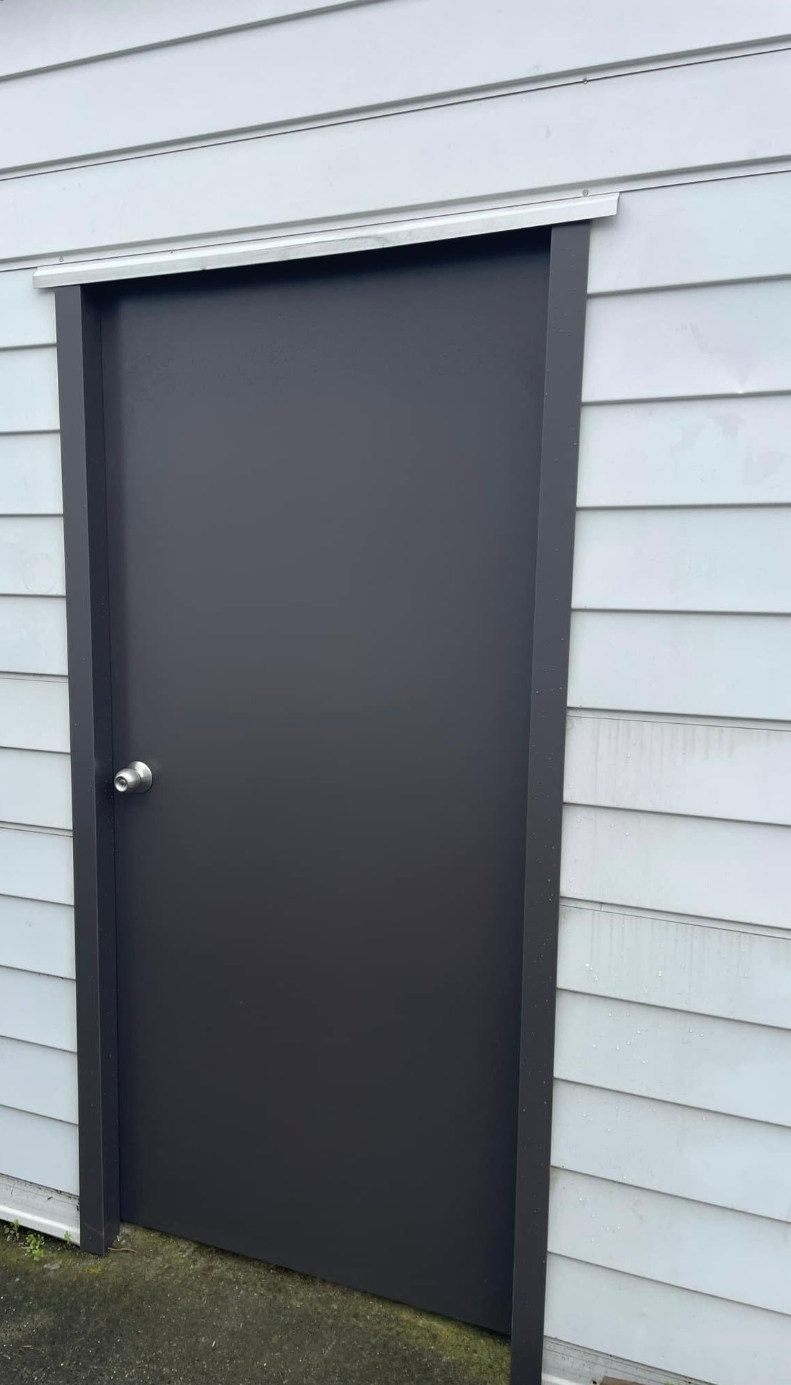 Personal Access door home or work garage in NZ Colorsteel