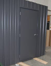 Personal Access door home or work garage in NZ Colorsteel