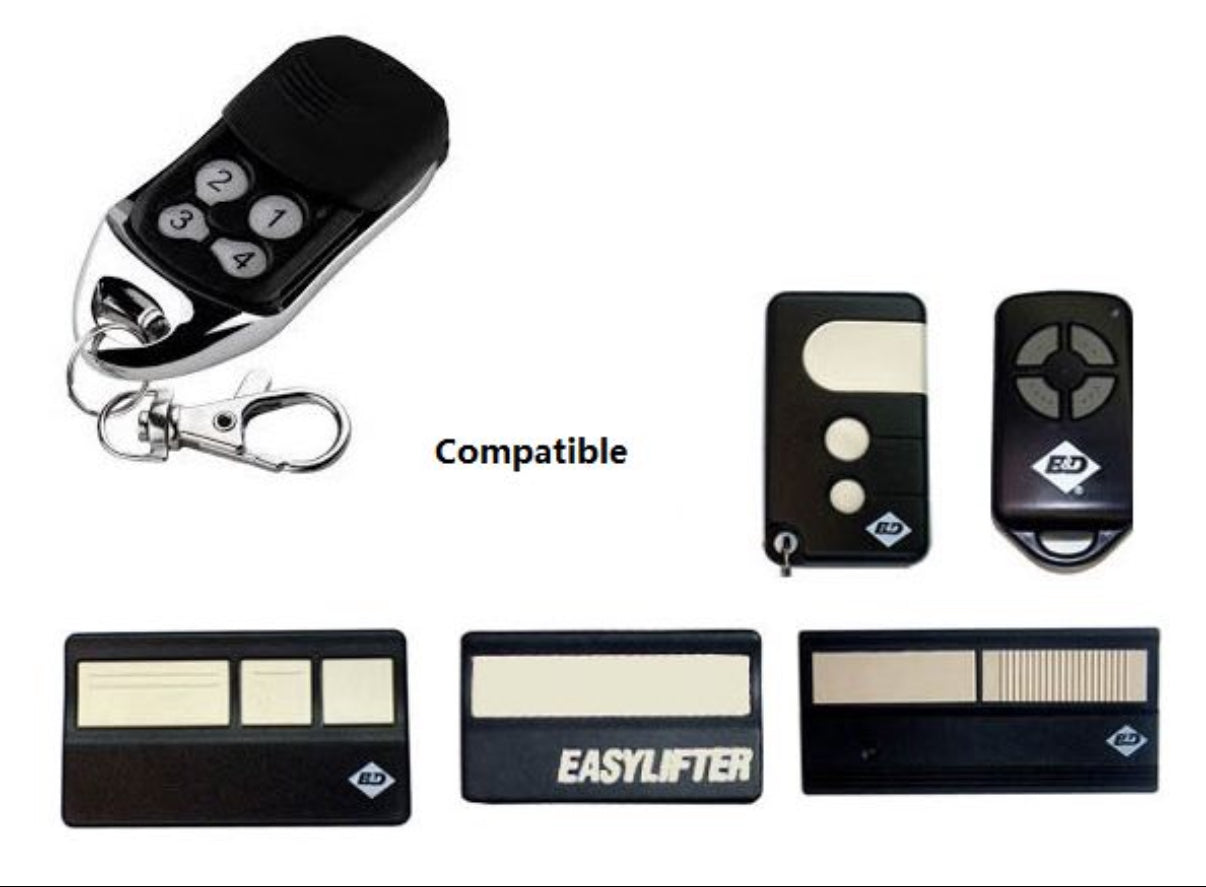 B&D Garage Door Motor Remote