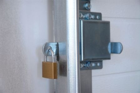 Garage Door Manual lock